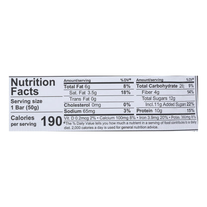 NuGo Organic Dark Chocolate Bars - 1.76 oz, 12-Pack