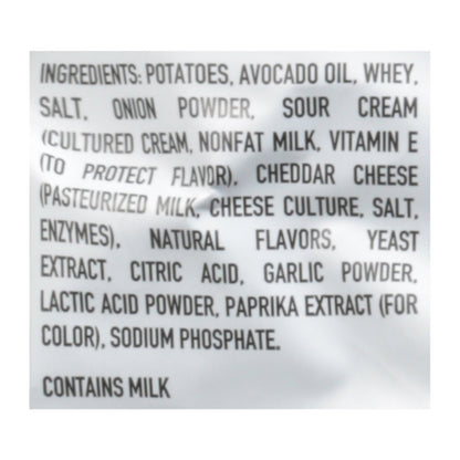 Boulder Canyon Cheddar Sour Cream Chips, 12-Pack, 6 Oz Each