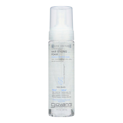 Giovanni Natural Hair Mousse Air-charged - 7 Oz