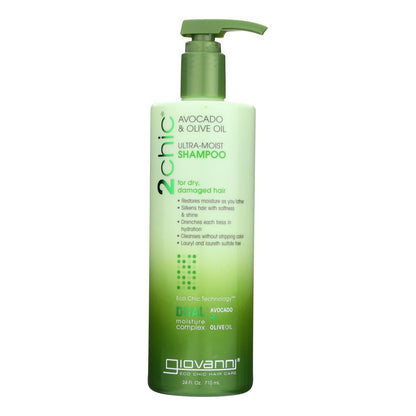 Giovanni 2chic Avocado & Olive Oil Shampoo - 24 Fl Oz