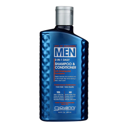Giovanni Cedarwood 2-in-1 Shampoo & Conditioner 16.9 oz
