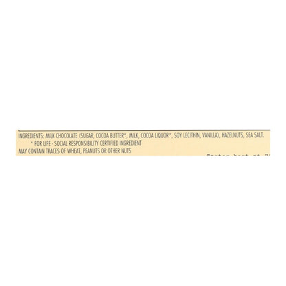 Chocolove Milk Chocolate Hazelnut Bars, 3.2 oz, 12-Pack