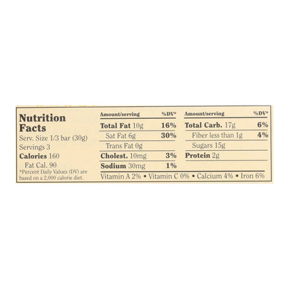 Chocolove Milk Chocolate Toffee Almonds Bar, 3.2 oz, 12 Pack