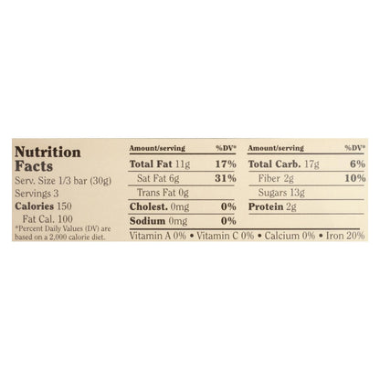 Chocolove Xoxox Dark Peppermint Chocolate Bars, 3.2oz, 12-Pack