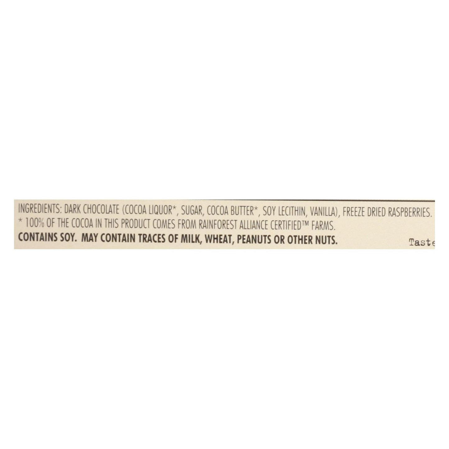 Chocolove Dark Chocolate Raspberry Bars, 3.1 oz, Pack of 12
