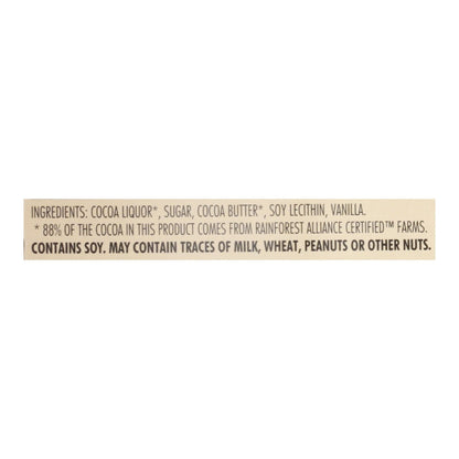 Chocolove XOXOX Dark Chocolate Bars - 3.2 oz, Pack of 12