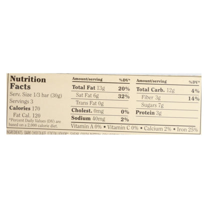 Chocolove Almond Sea Salt 70% Dark Chocolate, 12 Pack