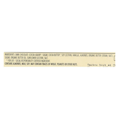 Chocolove Almond Toffee Sea Salt Dark Chocolate, 12-Pack