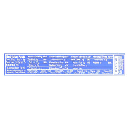 Luna Bar Blueberry Bliss - Organic - 15 Count