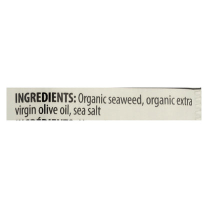 Seasnax Organic Original Roasted Seaweed - 24 Pack