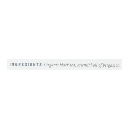 Rishi Organic Tea - Earl Grey - Case of 6 - 15 Bags
