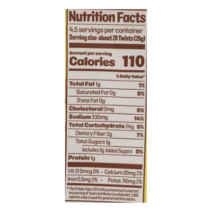 Cauliflower Pretzel Sticks - Twist - 12 Pack - 4.5 Oz
