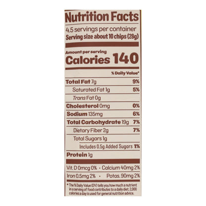 Cauliflower Nacho Tortilla Chips, 12-Pack, 4.5 oz Each