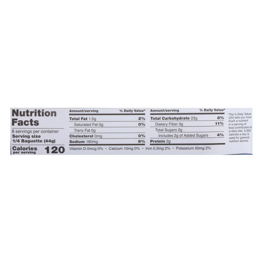 Schar Baguettes Gluten Free - Case Of 6 - 12.3 Oz.