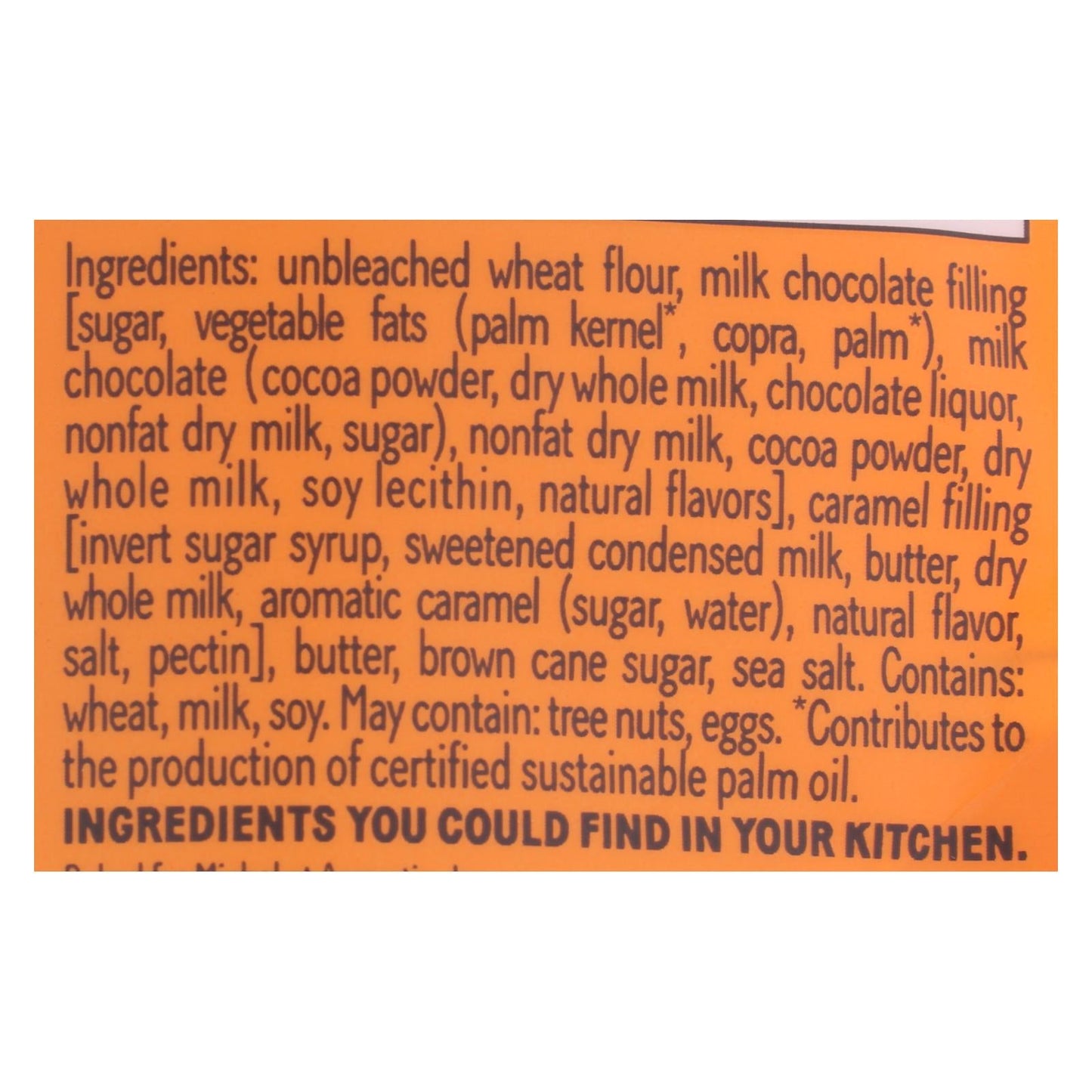 Michel Et Augustin Chocolate Caramel Cookie Case, 6 Pack