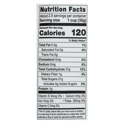 Natierra Organic Freeze Dried Bananas, 12-Pack, 2.5 Oz Each