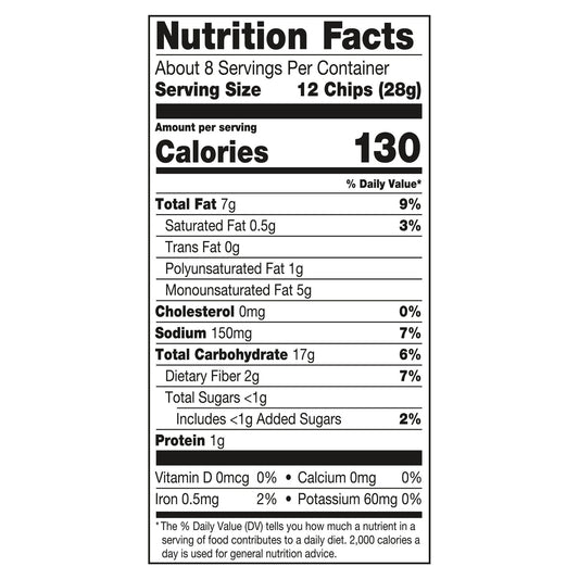Late July Snacks - Tort Chip Jalap Lime - Case Of 12-7.8 Oz