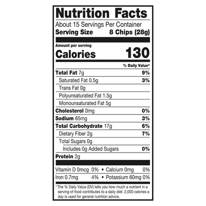 Late July Sea Salt Tortilla Chips - 9 Pack of 14.75 OZ