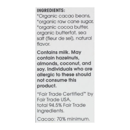 Alter Eco Organic Dark Salted Brown Butter Chocolate 2.82oz