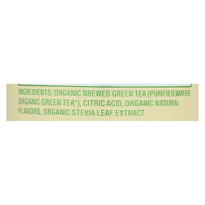 Zevia Sweetened Green Tea - Case Of 12 - 12 Fz