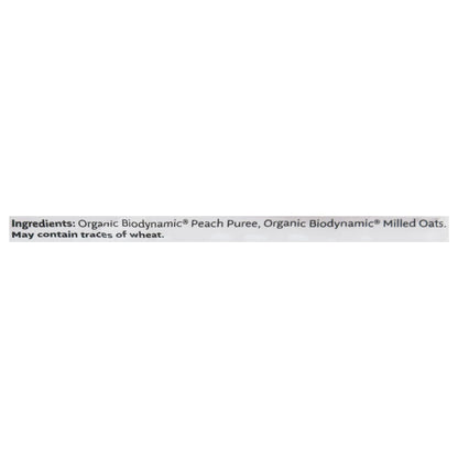 White Leaf Provisions - Bbyfd Peach & Oat - Case of 6-90 GRM