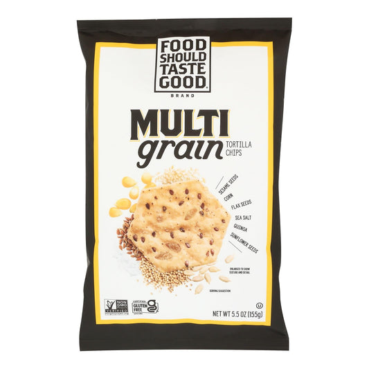 Multigrain Tortilla Chips - 12 Pack, 5.5 OZ Each