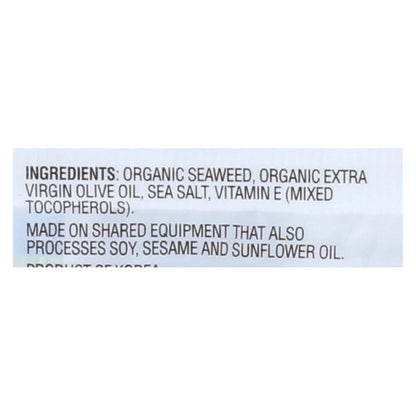 Gimme Organic Seaweed Snacks, EVOO, 8 Pack, .17 oz Each