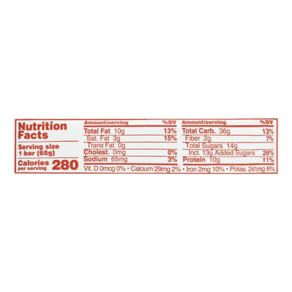 Gomacro Double Choc Peanut Butter Chip Bars, 12-Pack