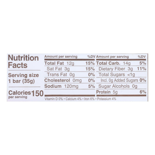 Munk Pack Keto Nut & Seed Bar Sea Salt Dark Choc 12ct