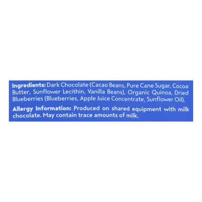 Undercover Quinoa Crispy Blueberry Dark Chocolate 12pk