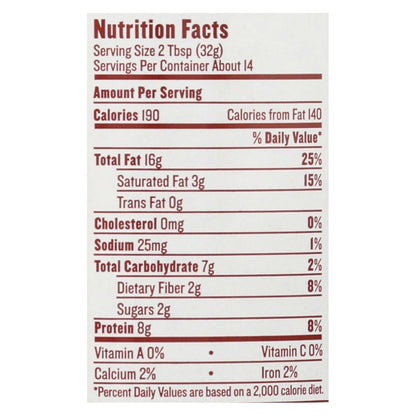 Justin's Classic Peanut Butter - 12 Pack of 16 Oz Jars