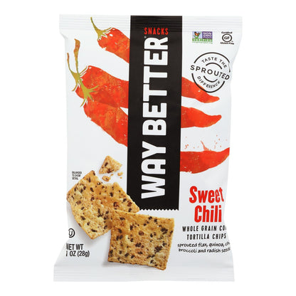 Way Better Sweet Chili Tortilla Chips, 12-Pack, 1 Oz