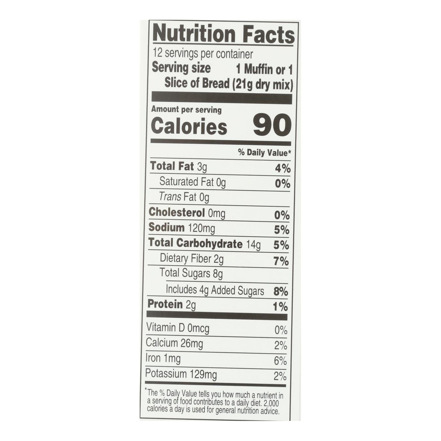 Simple Mills Banana Muffin & Bread Mix, Almond Flour, 6 Pack