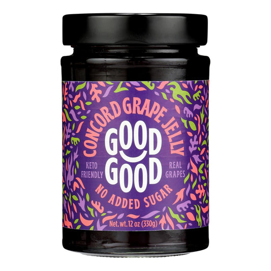 Good Good - Jelly Concrd Grpe No Sugar - Case Of 6-12 Oz
