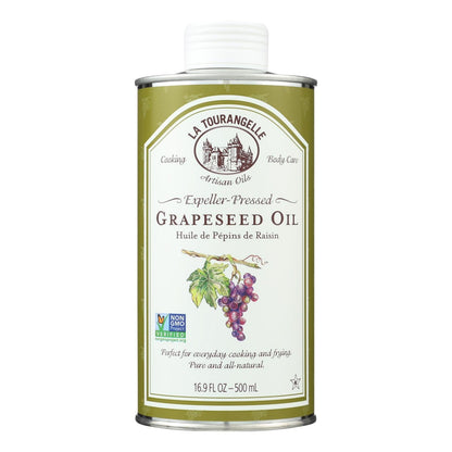 La Tourangelle Grapeseed Oil - Case Of 6 - 16.9 Fl Oz.