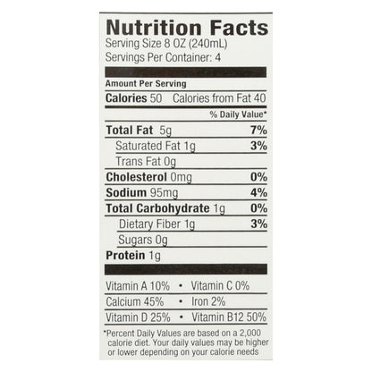 Milkadamia Unsweetened Vanilla Macadamia Milk, 6-Pack