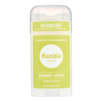Humble Brands - Deod Bergamont Ginger - EA of 1-2.5 OZ