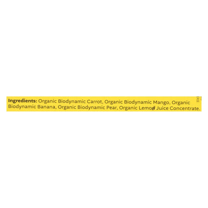 Organic Mango Baby Food - 6 Pack, 3.17 Oz Each