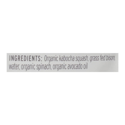 Serenity Kids Llc - Pouch Bison Kabocha - Case Of 6 - 3.5 Oz