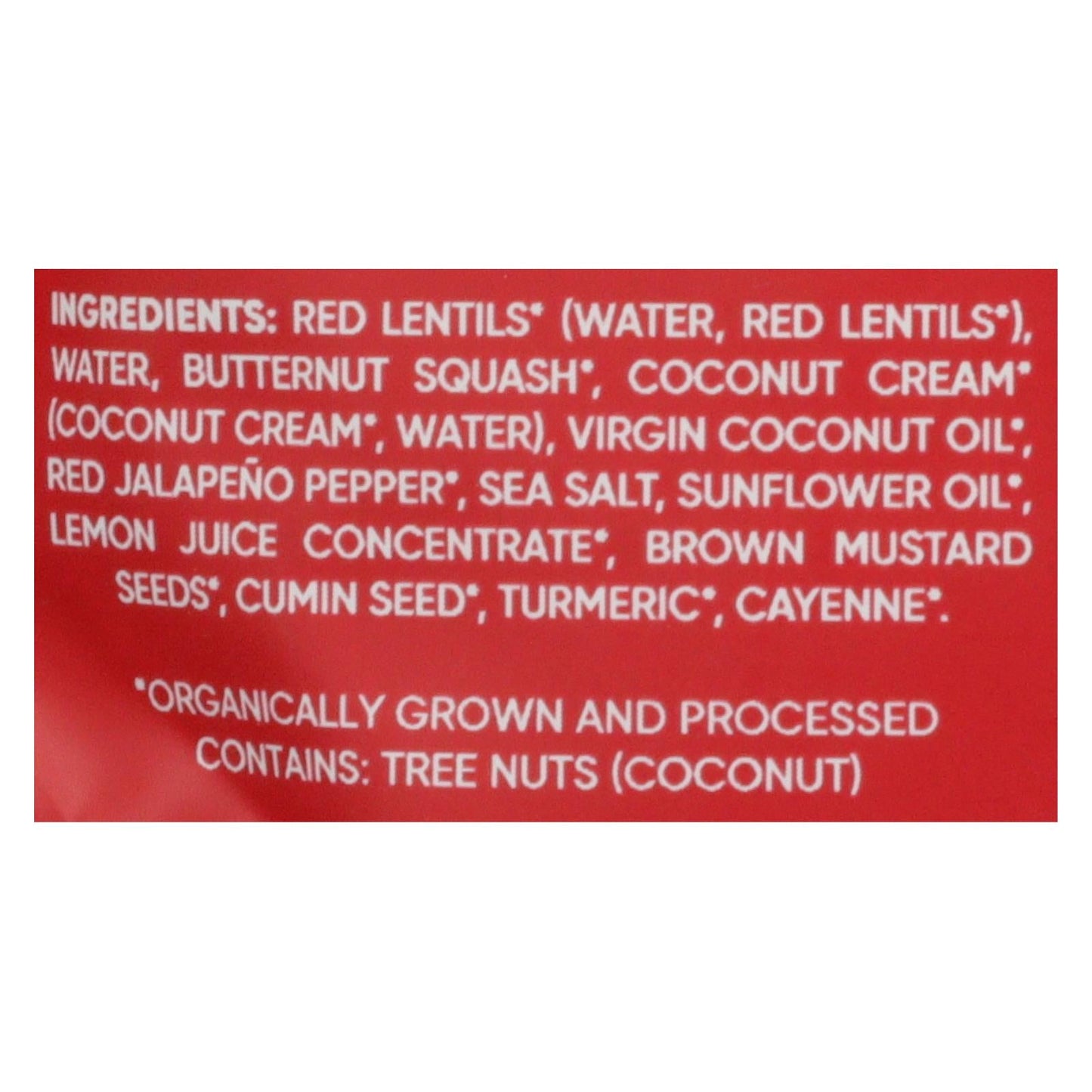 Maya Kaimal Organic Red Lentil Butternut Dal 10oz, 6-Pack