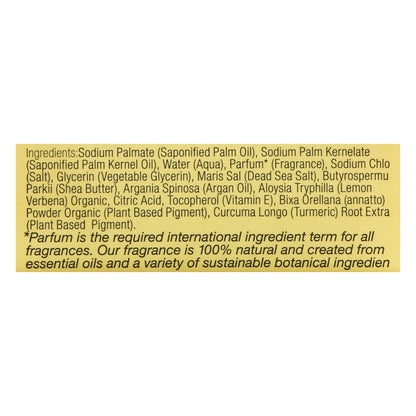 One With Nature Dead Sea Mineral Lemon Verbena Soap - 7 Oz