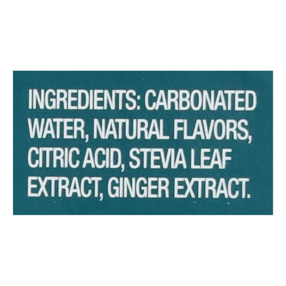 Zevia Ginger Ale Zero Calorie Soda, 24 Pack Cans