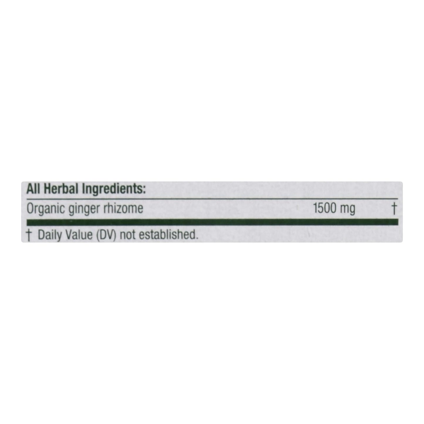 Organic Ginger Herbal Tea, 16 Bags, Case of 6