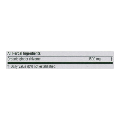 Organic Ginger Herbal Tea, 16 Bags, Case of 6