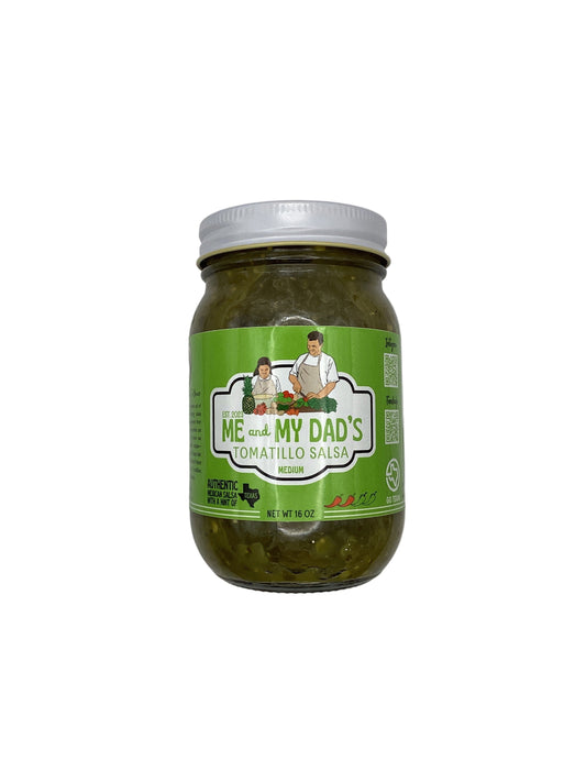 Me and My Dad’s Medium Tomatillo Salsa 16oz