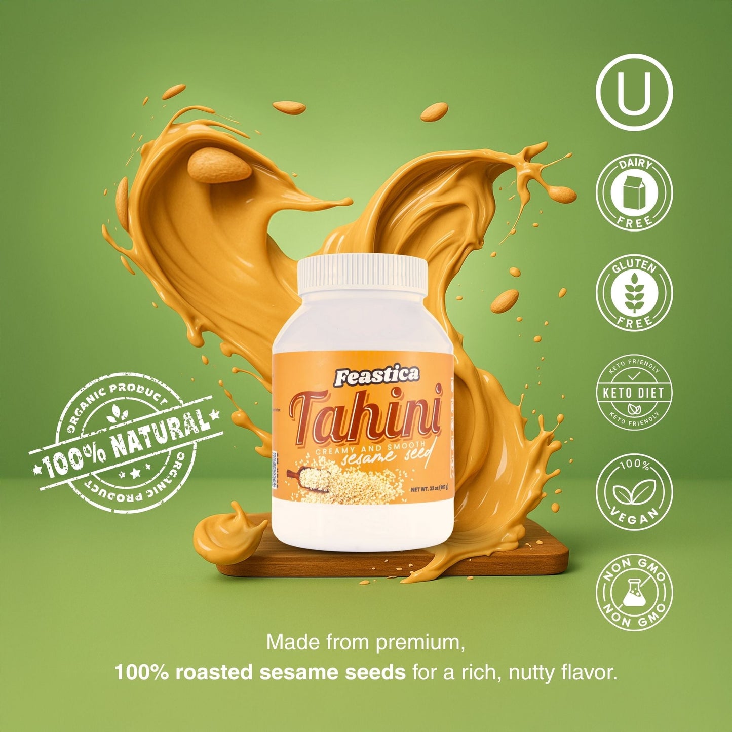 100% Natural Tahini