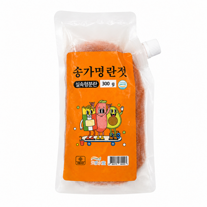 Tube-Type Premium Salted Pollock Roe (300g)