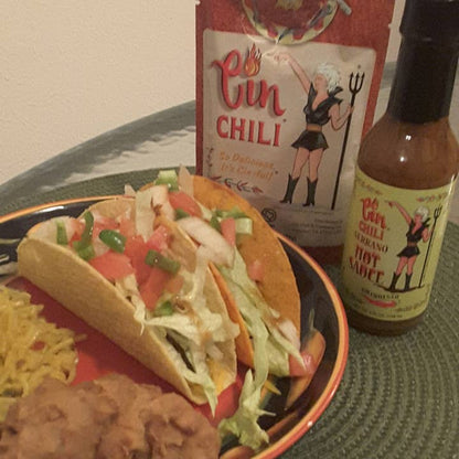 Award winning Cin Chili Serrano Hot Sauce