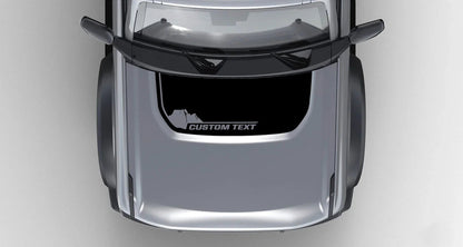 Badlands South Dakota Stealth Hood Overlay (Printed Series) - 2021+ Bronco