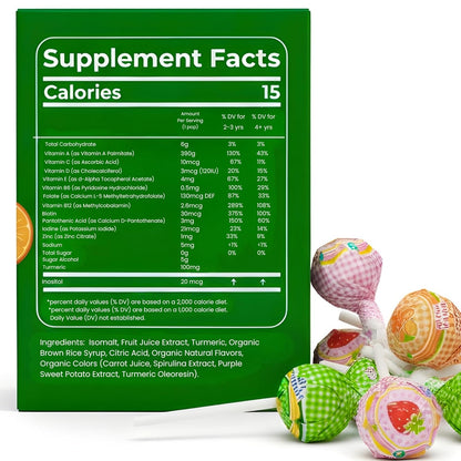 Andy Anand Sugar-Free Lollipops, 29 ct, 8.8 oz – Natural Fruit Flavors, Keto, Vegan, Gluten-Free & Dye-Free, Birthday & Holiday Gift Box